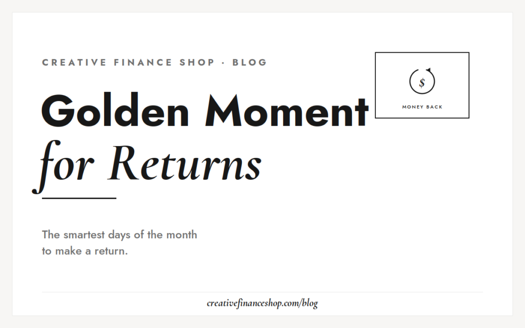Golden Moment (Returns)